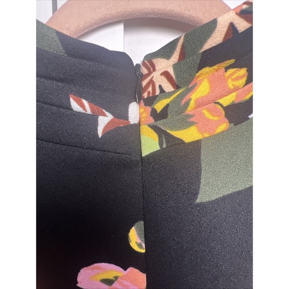 Rachel Roy Sleeveless Floral Stretch Dress Women's Size 14W - Picture 7 of 11